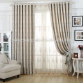 Luxury customized jacquard window curtain fabric